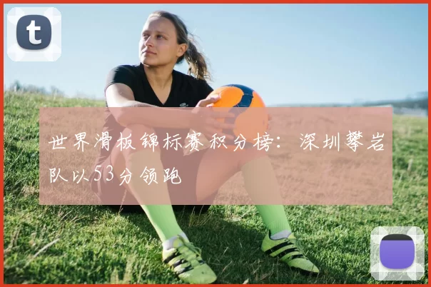 世界滑板锦标赛积分榜：深圳攀岩队以53分领跑